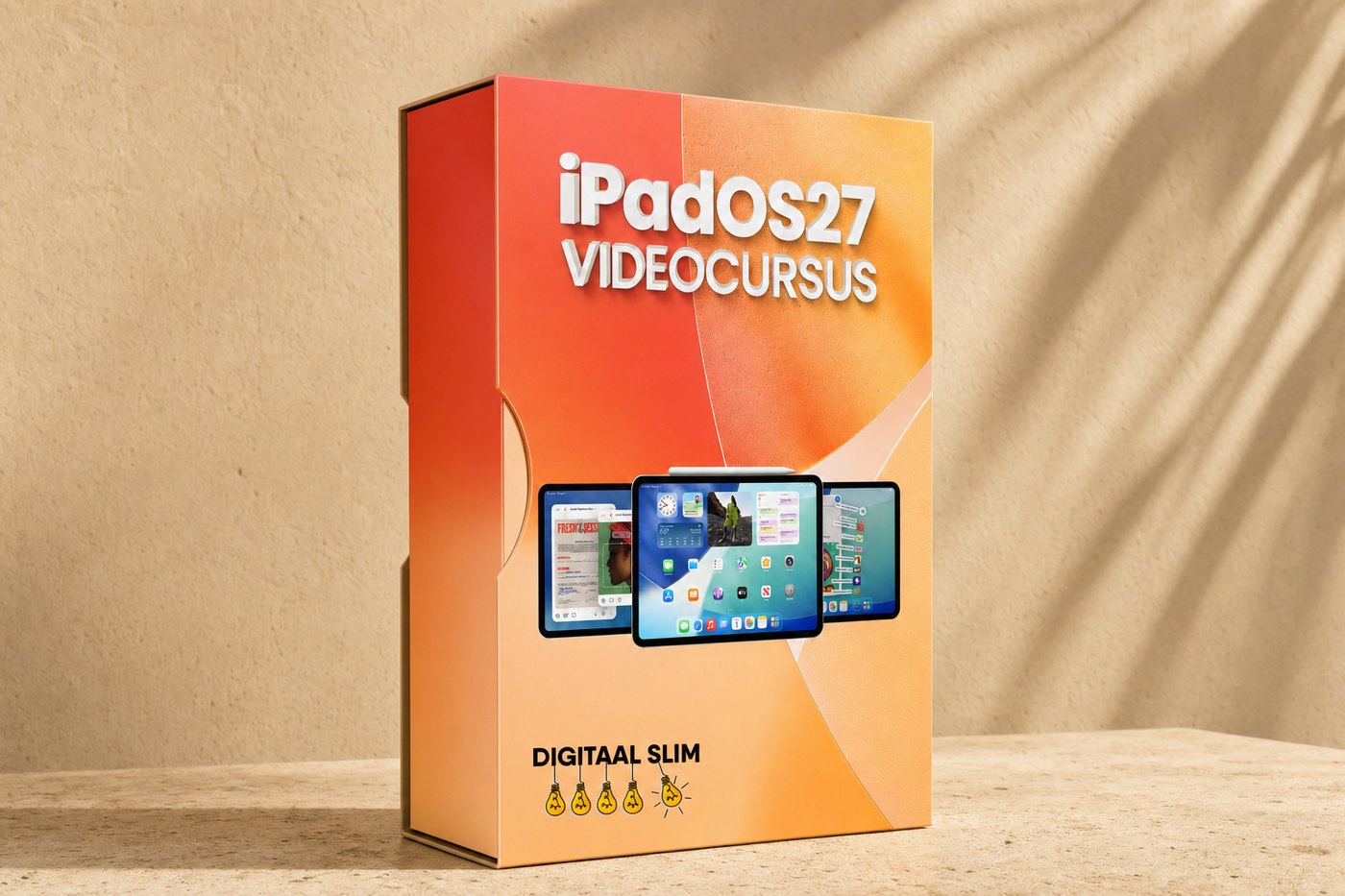 De nieuwe iPadOS 27-cursus, die je in september automatisch bij de bundel krijgt